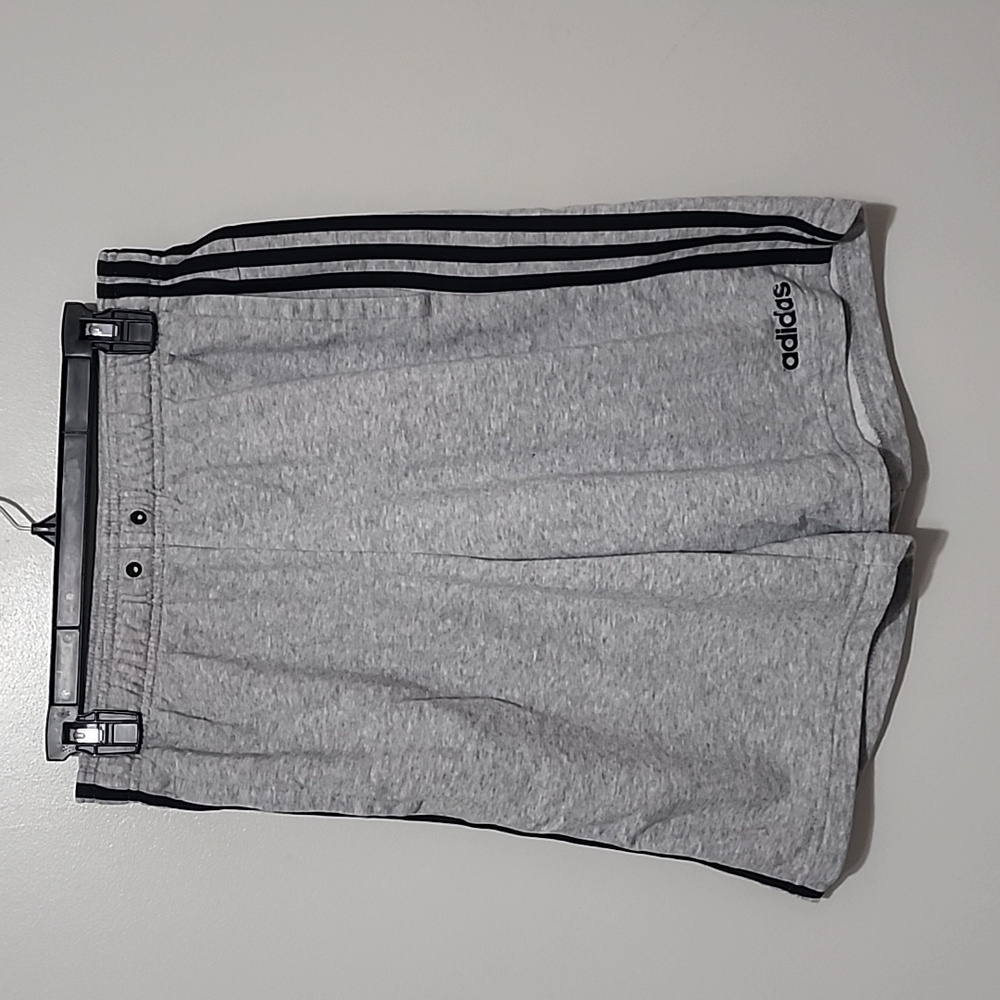 Adidas Men's Medium Athletic Shorts Grey/Black